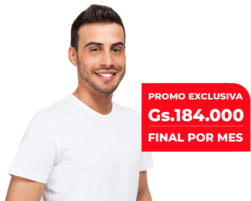 Plan básico, Gs.160.000 FINAL POR MES